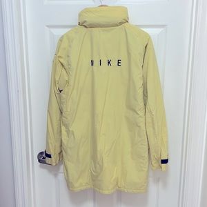 Nike size L (12-14) long women’s yellow jacket